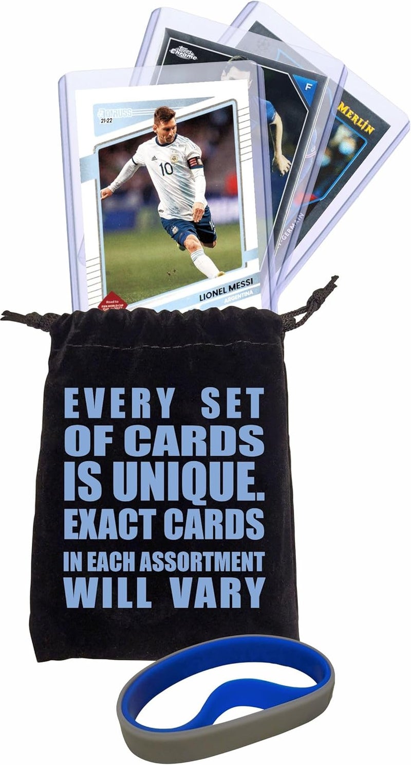 Chaser Lionel Messi (3) Assorted Soccer Cards &/or Sticker Cards Gift Pack - Image 4